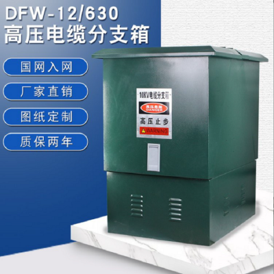 10kv户外高压电缆分支箱dfw12630a室外电缆分接箱一进二出