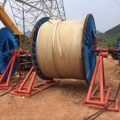 电缆盘支架地线放线轴架3t组合式可调速液压导线轴架张力放线支架