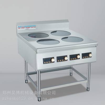 广东鼎龙DLB-2.5KW*4-ZR商用座地式四头电磁炉 厨房餐厅电磁炉供应