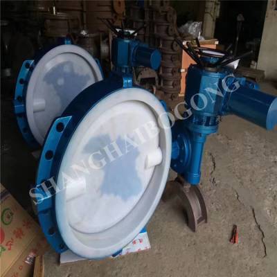 供应衬氟蝶阀 D41F46-16C-供应衬氟法兰蝶阀D41F46-10C批发