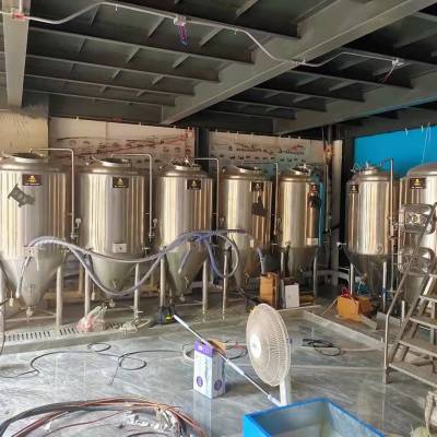 浙江一天生产10吨的精酿啤酒设备多少钱厂家啤酒酿造设备