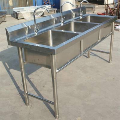 鲁博不锈钢水槽规格消毒洗手池