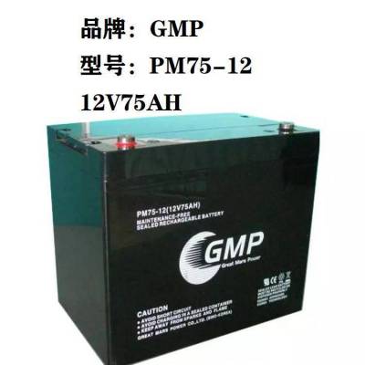 GMP蓄电池PM90-12免维护铅酸蓄电池12V90AH应急电源 配电柜用