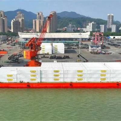 曹妃甸钢铁码头经南沙货运码头直达香港散装船运专线