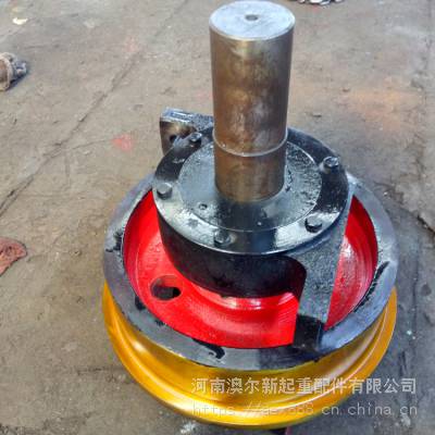 φ250*90单边车轮组 天车主动车轮组 被动行车轮