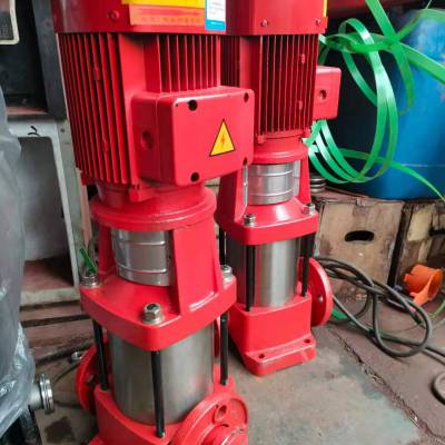 隔膜气压罐价格 上海江洋消防泵XBD3.8/5-50L 多级消防泵安装