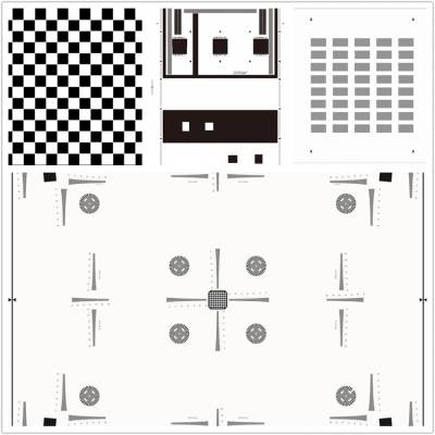 透射图像240*180mm图卡320*290mm干扰纹测试卡运动模糊测试YE0216