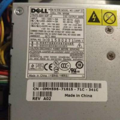 L305P-03 PS-6311-6DF1-LF P192M DELL 台式机开关电源供应器
