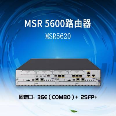 新华三H3C RT-MSR5620 无线企业级路由器以太网 双万兆综合业务网关