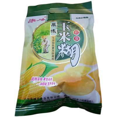 供应黑龙金谷香玉米糊冲剂生产线速食粥膨化机