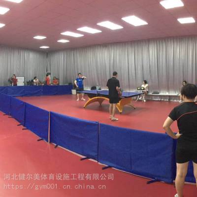 4.8蓝色布纹-pvc运动地板 健尔美乒乓球塑胶价格河北运动地板厂家GYM健尔美运动地板