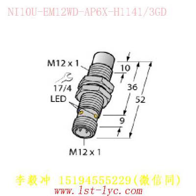 BS4141-0/13.5现货 TURCK图尔克 接插件 插头 6914510