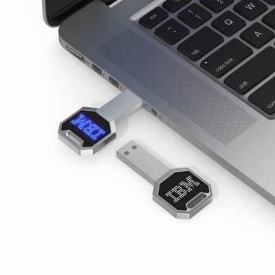 蛇年发光u盘 新款生肖礼品兔子发光LOGOu盘16gb激光刻字金属3.064gb优盘套装8G