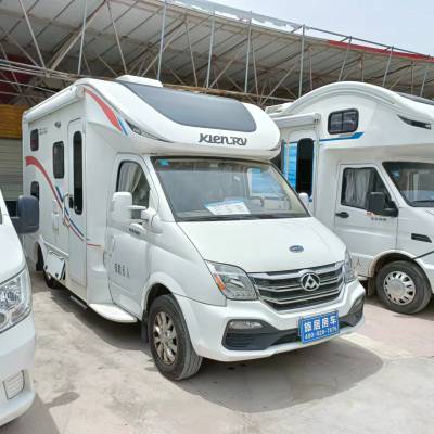 二手房车18年宇通凯伦宾威大通v80小额头t型自动挡国五