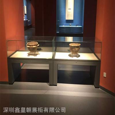 校史馆恒温恒湿展柜/手摇式开门博物馆展柜制作