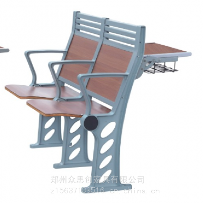 吕梁柳林高中阶梯教室铝合金独立座位排椅公共座椅众思创家具