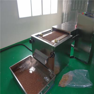 河北亚麻籽微波熟化膨化度好里外同时加热熟化均匀