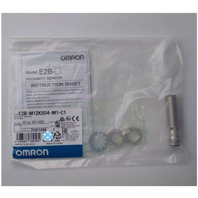 Omron欧姆龙 接近开关传感器E2B-M12KS04-M1-C1现货