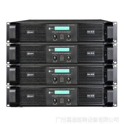 供应伊乐浦Ellenpro SA-2.10数字功放1000W 舞台演出功放 线阵列音箱配套功放