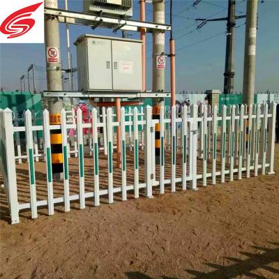 pvc绝缘电力护栏 社区防护栏厂 配电箱围挡围栏生产安装