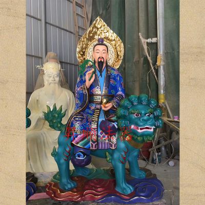 蒼南昇順佛像廠家生產玻璃鋼道教神像 太乙真人神像 救苦天尊道教神像