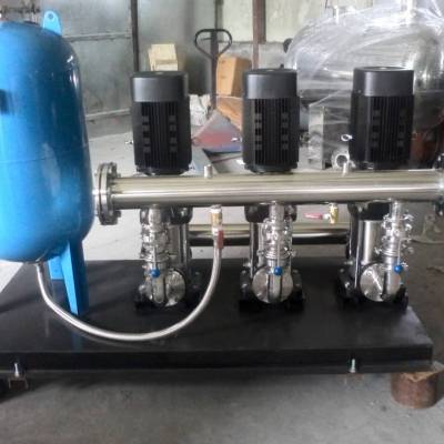 山丹无塔供水净水设备 山丹单泵变频恒压供水 HA-CL40