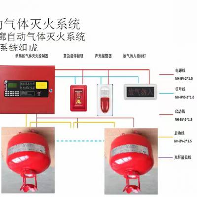 气体灭火器 非贮压超细干粉灭火装置FFX-ACT6-JXZX