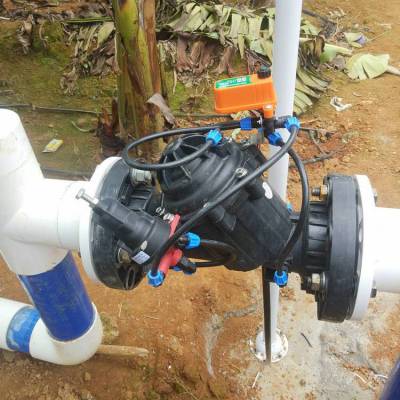 华最灌溉110管带法兰减压灌溉水力液压控制阀