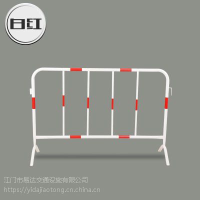 广州海珠区临时围栏/1.5米长摆放架/带广告板