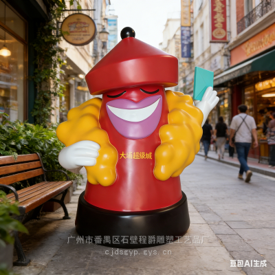 玻璃钢卡通邮筒雕塑 园林景观 / 商业美陈 支持造型尺寸个性化定做