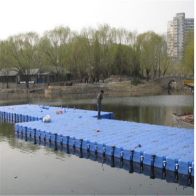 水上塑料浮桥舞台 游艇码头拼装浮筒 HDPE浮动浮台