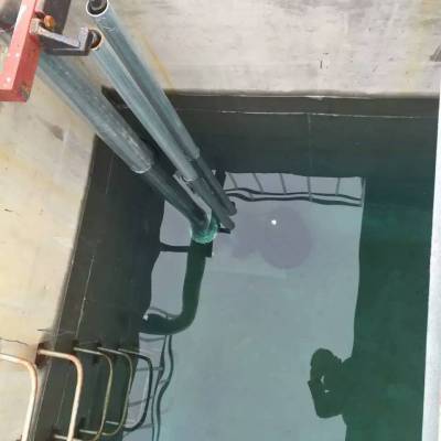 南京蓝深WQ300-11-18.5剩余污泥泵 蓝深反冲洗泵自耦安装图