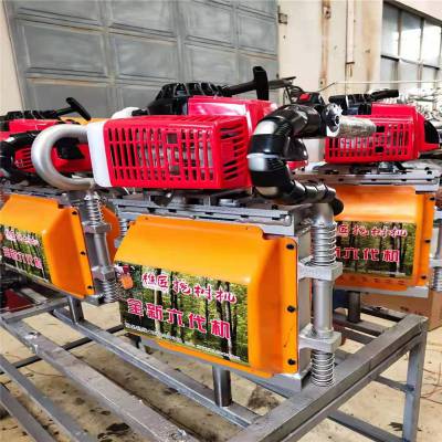 便携汽油铲式挖树机 大马力挖坑移苗断根机第七代新款园林移树机