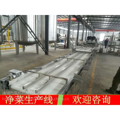 土豆清洗风干生产线-果蔬清洗风干设备