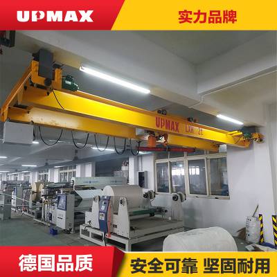 太仓2吨跨度8米双梁悬挂起重机欧式双梁悬挂行车