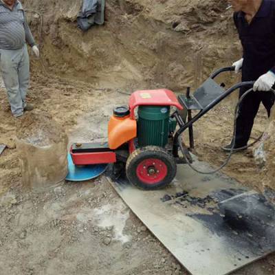 電動手推式混凝土切樁機電動切樁機700水泥樁切割機割樁機切樁機型號