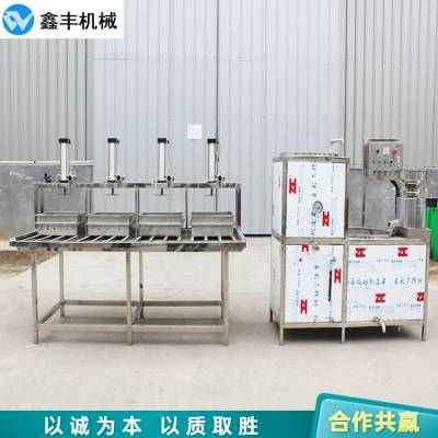 济宁小型全自动豆腐机价格 鑫丰制作豆腐机器设备 十年保修