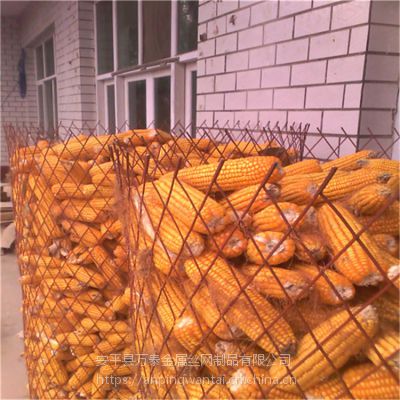 圈玉米菱形钢板网 1.8*10m菱形围网 防锈漆钢板卷网规格