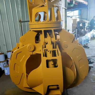 悍博液压抓钢机 旋转挖机抓斗 梅花抓钢机