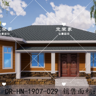 定荣家200平别墅设计，美式乡村风，恰到妙处的好看