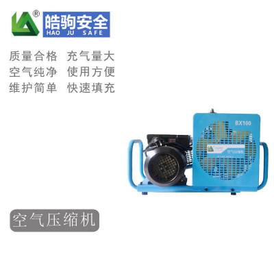 上海皓驹BX100空气压缩机 空气填充泵 空气呼吸器充气泵 高压充气泵