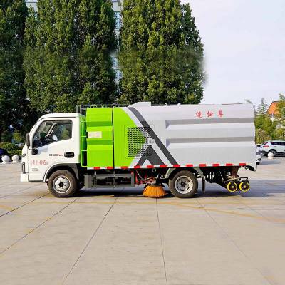 电动洗扫车 用于城市清洁，道路清洗，操作方便，节能环保