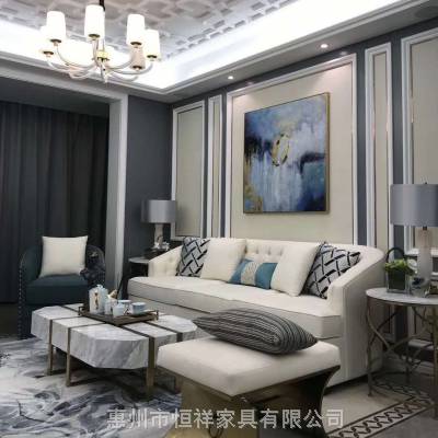 现代样板房家具定制 样板间家具订制 恒祥家具有限公司