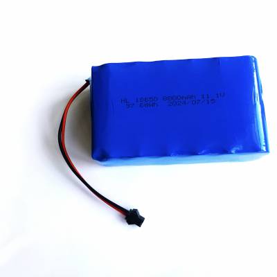 舞台灯锂电池18650 11.1V 8800mAh 汇隆安全保护锂电池