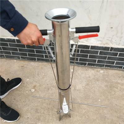 不锈钢栽苗器 加厚材质插秧机 蔬菜瓜果移栽器