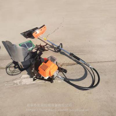 背负式旋耕锄草机 宏晨背负式锄草机 手推式行走方便锄草机