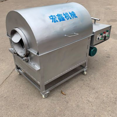 流动型电瓶带瓜子炒货机 HX-CHJ不锈钢内胆炒货机 芝麻炒货机厂家