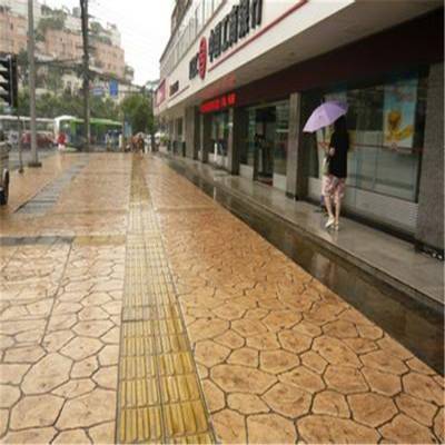 浙江压模地坪-义乌压花地坪-彩色地坪