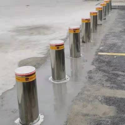 北京自动伸缩路桩 遥控升降柱 防撞隔离柱不锈钢地桩柱