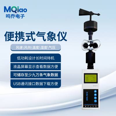 全液晶手持5要素气象仪 MQ-SCQ-*** 便携式应急气象站 微型气象站